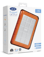 LaCie Rugged Triple 500GB USB 3.0 / Firewire 800 7200rpm Portable Hard Drive (LAC301983)