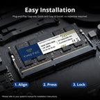 Timetec Elite 32GB KIT (2x16GB) DDR4 2666MHz (PC4-2666V) PC4-21300 SODIMM Laptop RAM – 260-Pin 1.2V CL19 Non-ECC Unbuffered Memory Module for Laptop, Notebook, Mini PC, All-in-One