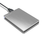Toshiba Canvio Slim II 1TB Portable External Hard Drive, Silver (HDTD210XS3E1)