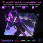 Android 16 Tablet,10.1-Inch Electronics Tablet,32GB RAM 512GB ROM