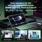 Android 16 Tablet with Keyboard - 13 inch Tablet with 32GB+256GB+2TB Expand