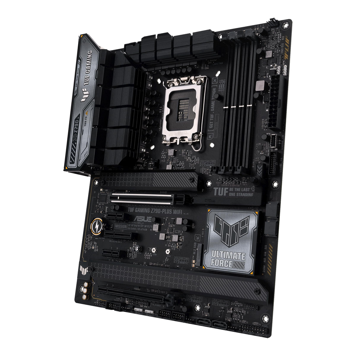 ASUS TUF Gaming Z790-Plus WiFi LGA 1700(Intel 14th,12th &13th Gen) ATX Gaming Motherboard(PCIe 5.0,DDR5,4xM.2 Slots,16+1 DrMOS,WiFi 6,2.5Gb LAN,Front USB 3.2 Gen 2 Type-C,Thunderbolt 4(USB4),Aura RGB)