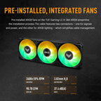 ASUS TUF Gaming LC III ARGB 360mm AMD/Intel Gaming Liquid CPU Cooler
