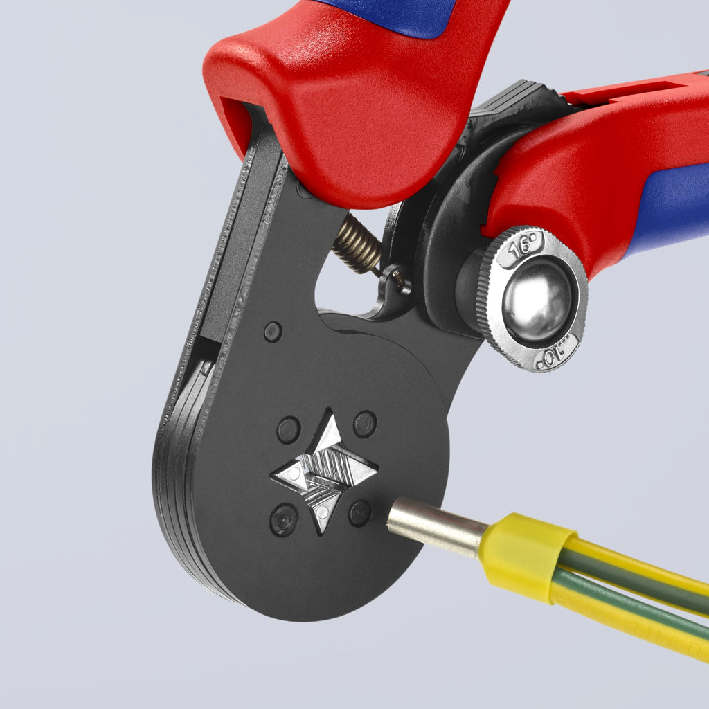 KNIPEX - 97 53 04 Tools - Crimping Pliers, Self-Adjusting (975304)