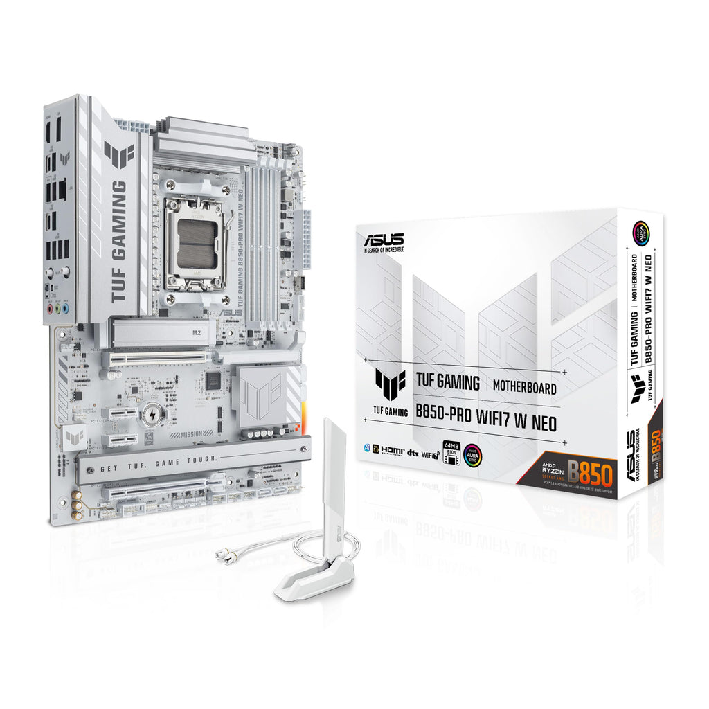 ASUS ROG Strix B850-A Gaming WiFi AMD AM5 B850 ATX Motherboard 14+2+2 Power Stages, DDR5 AEMP, 2.5G LAN 7 with Q-Antenna, 4X M.2, PCIe® 5.0, USB 20Gbps Type-C, AI Networking II, ASUS Advisor