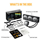 ASUS TUF Gaming LC III ARGB 360mm AMD/Intel Gaming Liquid CPU Cooler