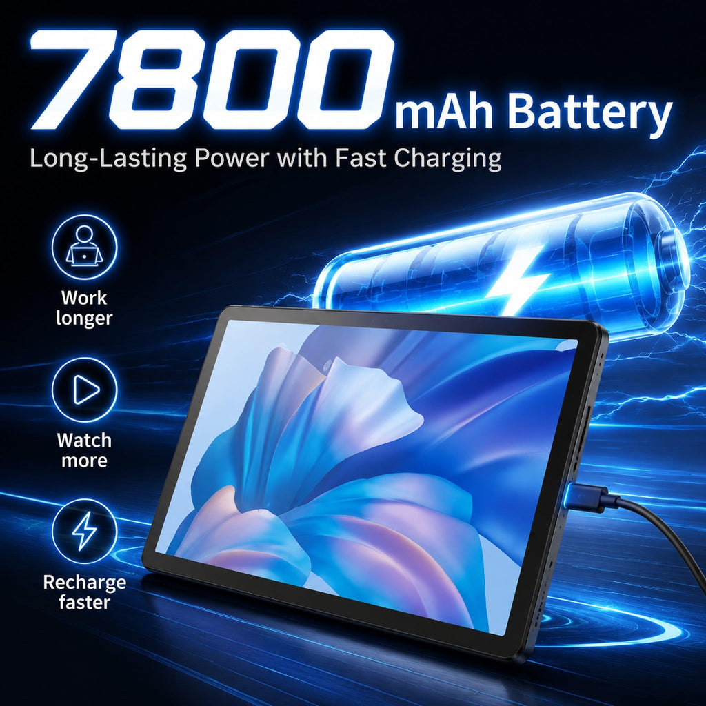 Android Tablet 11 inch with Octa-Core Processor, 36GBRAM+128GB Storage
