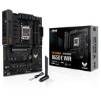 ASUS TUF Gaming B650-E WIFI AMD B650 AM5 DDR5 8000 DP HDMI 3x M2 USB3.2 WiFi 6E + BT AURA RGB 2.5Gbit LAN ATX Motherboard with ASUS TUF Protection, Q-Design, Armoury Crate