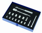 Williams WSB-23FTB 23-Piece 3/8-Inch Drive Socket and Drive Tool Set with Toolbox