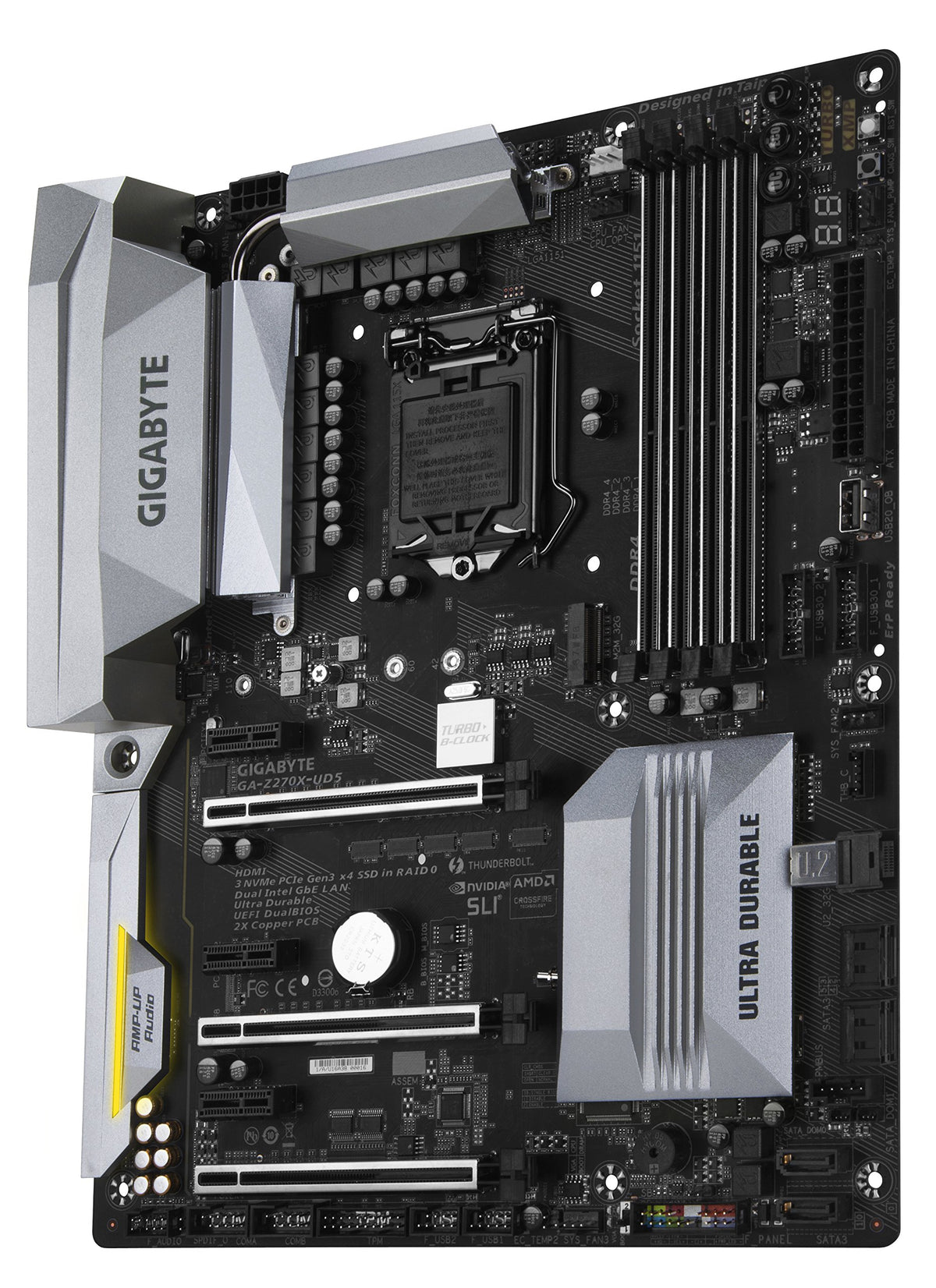 GIGABYTE GA-Z270X-UD5 LGA1151 Intel 2-Way SLI ATX DDR4 Motherboard