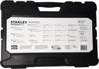 STANLEY Professional Grade Black Chrome New Mechanics Tool Set (Socket Set-229 Pieces)