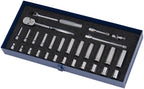 Williams WSB-23FTB 23-Piece 3/8-Inch Drive Socket and Drive Tool Set with Toolbox