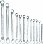 Williams WS-7707 7-Piece Double Head 10-Degree Offset Box End Wrench Set