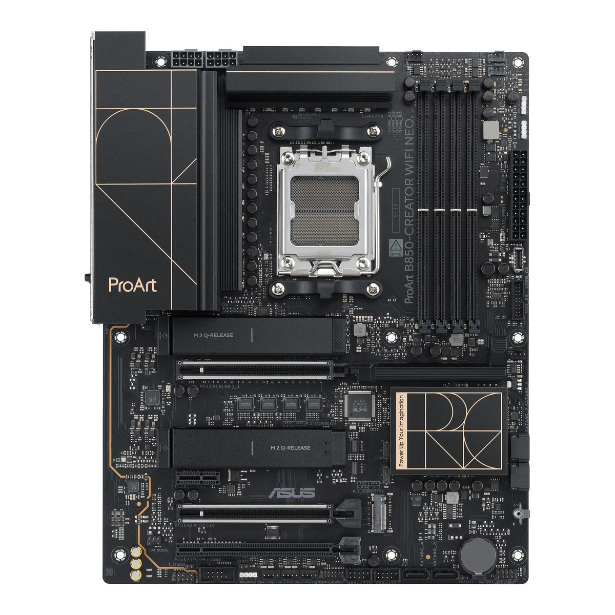 ASUS ROG Strix B850-A Gaming WiFi AMD AM5 B850 ATX Motherboard 14+2+2 Power Stages, DDR5 AEMP, 2.5G LAN 7 with Q-Antenna, 4X M.2, PCIe® 5.0, USB 20Gbps Type-C, AI Networking II, ASUS Advisor