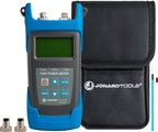 Jonard Tools FPM-55 High Precision Fiber Optic Power Meter with Data Storage (-50 to +26 dBm) and FC/SC/LC Adapters