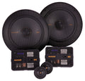 Kicker Classic 51KSS6504 Component Speaker System, 2-Way Design, Two - 6.5" Woofers, 1" Tweeters, External 12dB Crossovers, 125 Watts RMS, 250 Peak (Renewed)