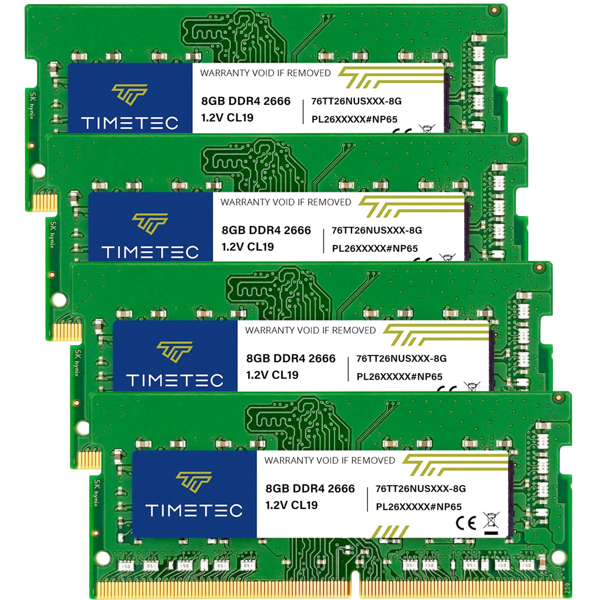 Timetec Elite 32GB KIT (2x16GB) DDR4 2666MHz (PC4-2666V) PC4-21300 SODIMM Laptop RAM – 260-Pin 1.2V CL19 Non-ECC Unbuffered Memory Module for Laptop, Notebook, Mini PC, All-in-One