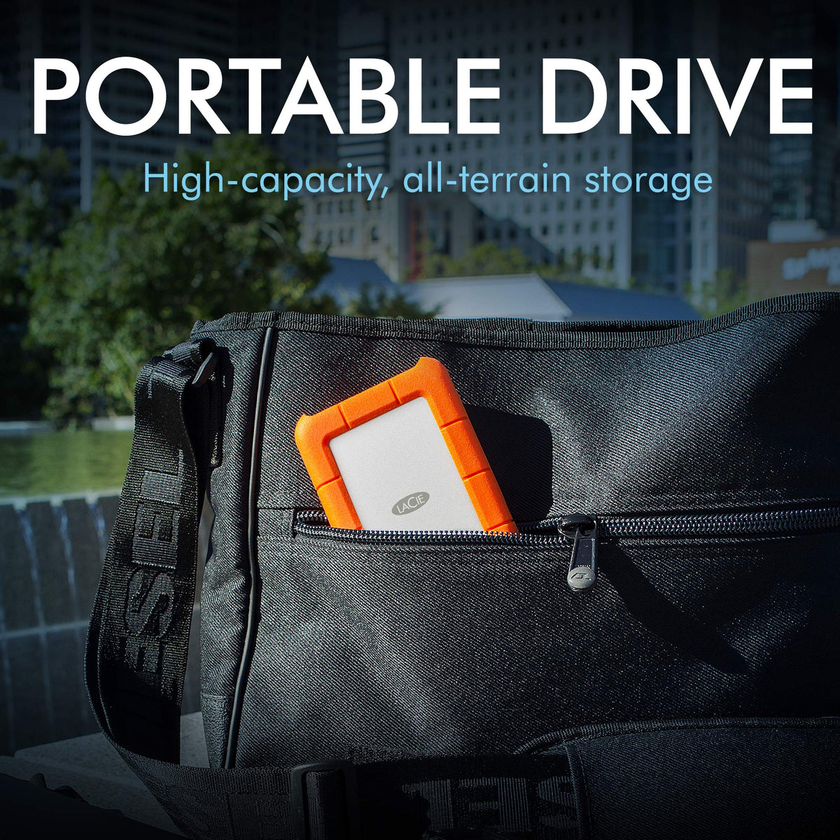 LaCie Rugged Mini 5TB, Draagbare Externe Harde Schijf, 2.5", voor PC and Mac, Schok- en valbestendig, Data Rescue Service (B07WW1RJ9R)